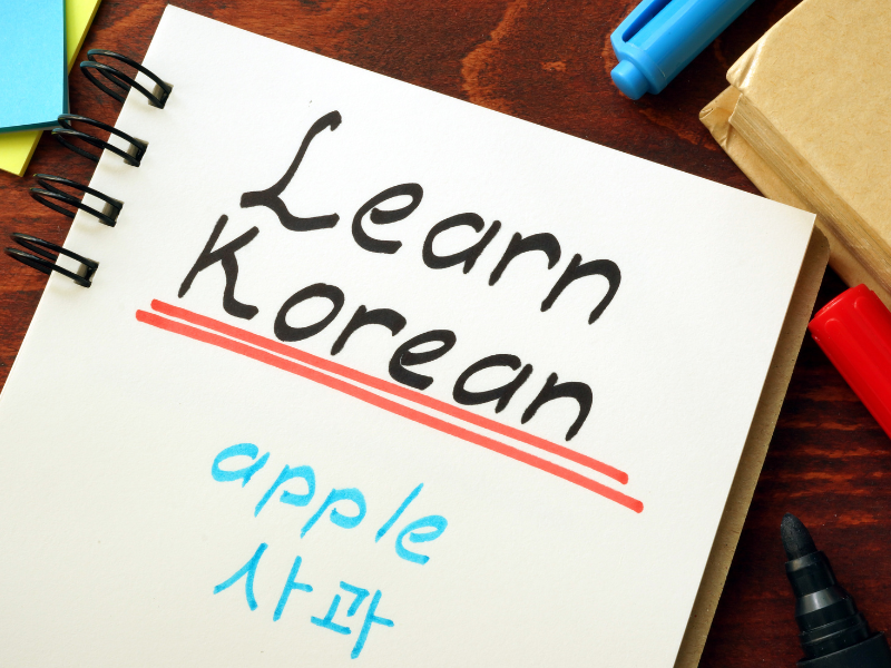 Learn korean 2026 plan